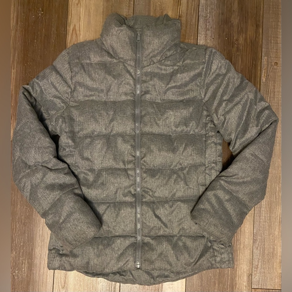 Old Navy Womens Winter Coat Puffer Jacket Grey Size XS